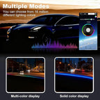 59" RGB LED Strip Lights for Car Interior, Smart App Control with 16M Colors, Music Sync, High-Brightness RGB Ambient Lighting Kits, Easy Plug & Play Installation, Cuttable, Wide Compatibility