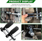 Brake Caliper Compression Tool, Disc Brake Pad Installation Spreader, Heavy Caliper Piston Spreader Tool, Universal Disassemb