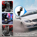 Adjustable Expandable Cup Holder for car Most Cars Trucks SUVs.-Car Cup Holder Expander fit cola Coffee Cups,2 in 1 cupholder