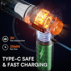 Handheld Car Vacuum Cordless,3 Suction Modes,Portable Mini Cordless Cleaner with 19000pa Suction Power,Type-C Charge,Handheld