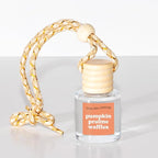 COOLGIRLCANDLES Pumpkin Praline Waffles Car Hanging Fragrance Oil Diffuser Car Air Freshener for Essential Oils, Long Lasting