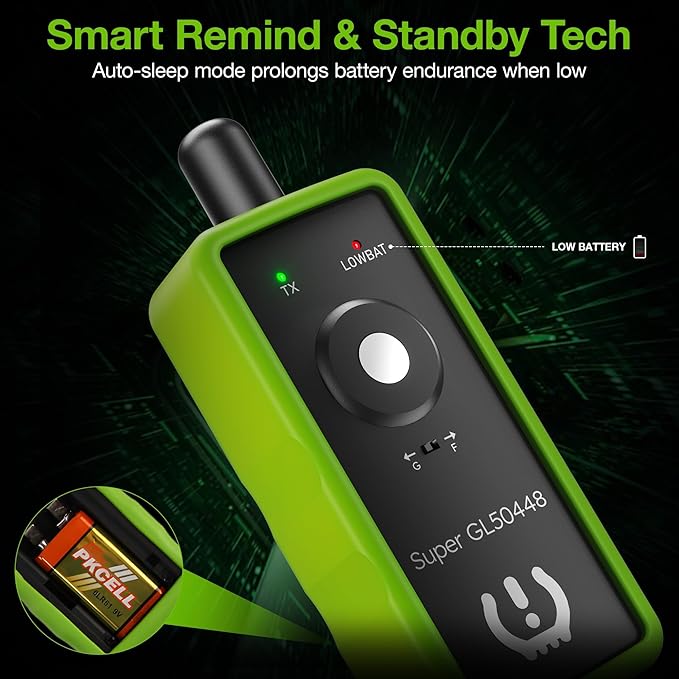 VXDAS 2IN1 TPMS Relearn Tool Super GL50448 for GM and Ford with Model Switch Button,Tire Pressure Sensor Monitor Reset Activation for Buick/Cadillac/Chevrolet/GMC/Lincoln 2025 Edition(Green)