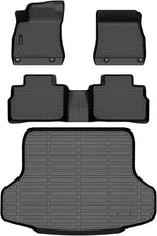 All Weather Floor Mats Cargo Mat Fit for Nissan Sentra 2020-2025 TPE Liners Sentra Accessories Set All Season Guard Odorless Anti-Slip Floor Mats Cargo Mat Black