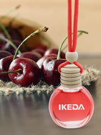 Ikeda Car Air Freshener: Hanging Car Smell Air Freshener | 10ml Hanging Car Perfume | Long Lasting Fragrance | Strong Scents 