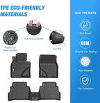 Nilight TPE Floor Mats for Mazda CX5 (CX-5) 2017 2018 2019 2020 2021 2022 2023 2024 2025 All Weather Custom Fit Heavy Duty Floor Liners
