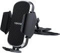 Car Phone Mount,Universal Clamp CD Slot Car Phone Holder Cradle for iPhone,Samsung and 4-6.8 inch Smartphones