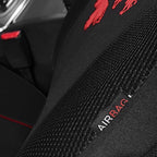 Flying Banner Butterfly car seat Covers ful Set Fashion Universal Lady Woman Female Rear Bench Split Colorized (Full Set, Red