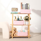 MiniArk Small Storage Baskets for Organizing | Closet Organizer Bins | Shelf Toy Basket | Woven Rope Baskets | Cube Decorativ