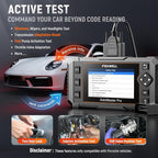 FOXWELL NT510 Pro fit for Porsche OBD2 Scanner with 12V Battery Tester, Full System Diagnostic Bidirectional Control Scanner