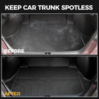 Floor Mats for Toyota Camry 2025-2026, All Weather Floor Mats Trunk Cargo Liner and Door Sill Guards Accessories, Full Coverage Set