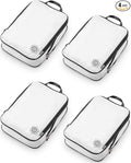 Large Compression Packing Cubes for Travel-Packing Cube Luggage Organizers 4 Piece Set for Checked Luggage-Ultralight, Expand