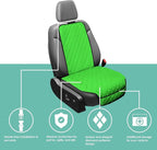 FH Group Car Seat Cushion – Neosupreme Single Front Seat Cover with Front Pockets, Airbag Compatible, Universal Fit Car Seat 