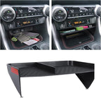 Upgraded Center Console Organizer Compatible with Toyota RAV4 2025 2024 2023 2022 2021 2020 2019 Interior Accessories, Gear Shift Storage Tray Drivers Side Cubby Drawer Storage Box - 3pcs