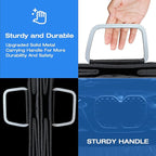 Car Trunk Organizer, Portable, Collapsible, Waterproof, Oxford Cloth, Aluminum Handle, Ideal for SUVs, Cars, Camping, Storage