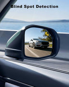 Heated Mirror Glass Passenger Side Fit for Hyundai Ioniq 2017-2022 Elantra 2017-2019, Blind Spot Detection Mirror Glass Repla