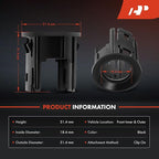 A-Premium 4-PC Front Inner and Outer Parking Assist Sensor Retainer Bezels Compatible with Ram Models - 1500 2019-2024