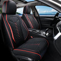 Coverado Car Seat Covers, Front Seat Cover, Waterproof Nappa Leather Seat Covers for Cars, 2 Pack Car Seat Protectors, Driver