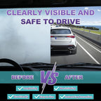 Glass Anti Fog Spray for Car Windshield, Interior Glass, Mirrors & Windows – Long-Lasting Defogger Prevents Fogging for Clear
