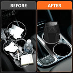 Car Trash Can with Lid - 2-Pack, Interior Accessories for Vehicles, Leakproof Garbage Can with 30 Detachable Trash Bags, Multipurpose Organizers and Storage Solutions for Home and Office