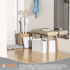 FHSQX 2 Pack Shoe Organizer for Closet,Foldable Shoe Organizer,Fits up to 24 Pairs,Storage Containers With Bottom Support for