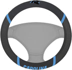 FANMATS NFL Unisex-Adult Embroidered Steering Wheel Cover