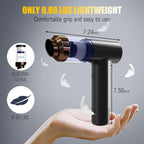Handheld Car Vacuum Portable Cordless - Mini, Portable | Dual Suction (7500pa & 12000pa) | 4-in-1 Vacuum Cleaner, Blower, Inf