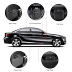 2 Packs Mini Car Trash Can Bin with Lid and 150pcs Trash Bags,Car Trash Can Bin,Car Garbage Trash Can Storage for Front Back Seat Accessories (2)…