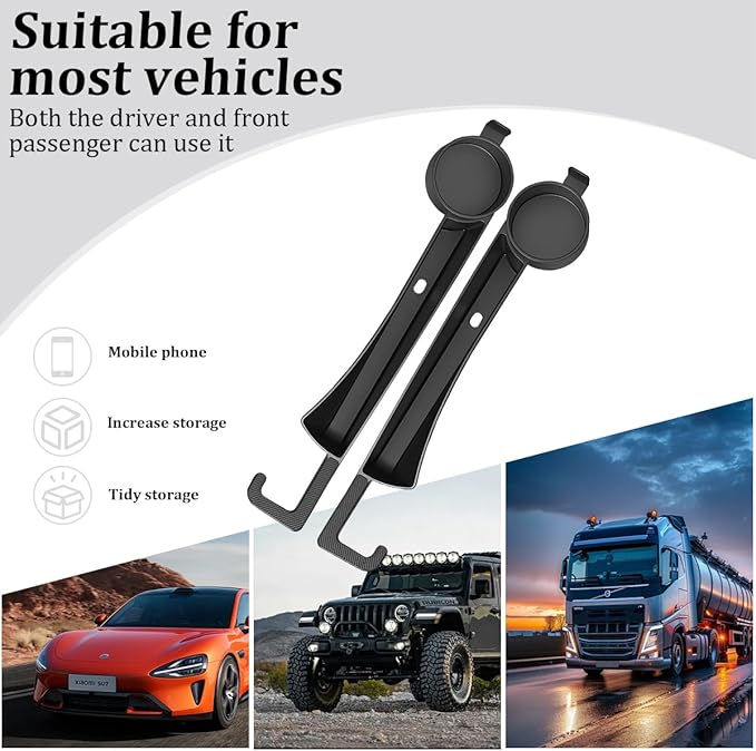 2PCS Car Seat Gap Filler, Soft Carbon Fiber Vehicle Between Seat and Console Organizer with Cup Holder, Prevent Falling Automotive Interior Chair Gap Plug, Universal Fit (Black)