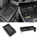 2PCS Center Console Organizer Tray and Armrest Storage Box Compatible with 2026 2025 2024 2023 Honda CRV Accessories Insert Secondary Storage Box with ABS Material