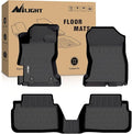 Nilight TPE Floor Mats for Subaru Crosstrek 2018 2019 2020 2021 2022 2023 / Subaru Impreza 2017-2023,All Weather Custom Fit Heavy Duty Floor Liners