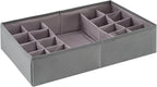 Drawer Organizer Clothes, Adjustable Dividers and Can Change the Size of the Dividers According , Can be Used in the Bedroom,