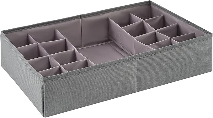 Drawer Organizer Clothes, Adjustable Dividers and Can Change the Size of the Dividers According , Can be Used in the Bedroom,