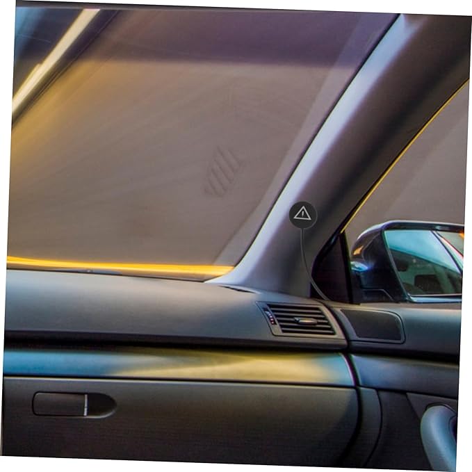 GALPADA Blind Spot Monitoring Blind Spot Mirror Light Indicators Blind Spot Kit Cars Blind Spot Light Indicators Cable Plasti
