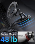 ESR for MagSafe Car Mount, Magnetic Car Phone Holder Mount, Air Vent/Dashboard Magnetic Phone Mount for iPhone 17/16/15/14/13/12, Galaxy S25, Pixel 10, Strong Magnets, Charging Not Supported