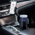 Cup Holder Phone Mount, 2 in 1 Cup Holder Expander for Car Long Arm with 360°Rotation Cup Holder Cell Phone Holder for Car Co