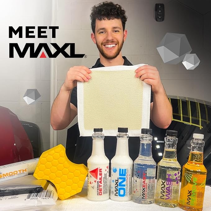 MAXL® Method Complete System 10 Premium Auto Detailing Solution Bundle - All-in-One Car Detailing Kit for Deep Clean, Paint P