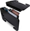 EcoNour 3-in-1 Steering Wheel Tray with Car Seat Gap Filler Organizer (1 Pack) | Food Table for Eating in Car | Laptop Desk, iPad Holder and Storage Box in-Between Seat Organizer | Car Accessories
