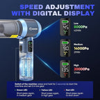 Saker Car Vacuum Portable Cordless 20000Pa Suction Power 4 in 1 Handheld Vacuum with LED Light Type-C Portable Mini Vacuums f