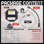 28474-8991 Xenon HID Headlight Ballast Control Unit with Igniter & D2S Bulb - HID Headlight Kit Compatible with Nissan Altima