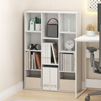 Furinno LUDER Book Shelf, 11-Cube Bookshelf, Reversible Bookcase, 9.4 x 29.1 x 41.7, Easy Assembly, for Living Room, Bedroom,
