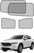 Car Window Shades for Mazda-CX-5(2017-2023),4 Pack Car Window Cover for Baby Sun Shade Blocker Breathable Mesh,Reduce UV Rays & Heat Insulation Privacy Protection for Camping, Travel, Sleep