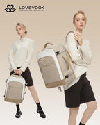LOVEVOOK Large Travel Backpack for Women, 50L Carry on Backpack Airplane Approved, TSA Personal Item Travel Bag for Women fit