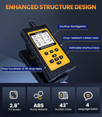 OM707 OBD2 Scanner for Honda Acura, Full Systems Diagnostic Tool, 15 Popular Reset Services, Auto VIN, Battery Test, One-Key