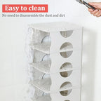 6-Tier Shoe Rack,Stackable Shoe Storage Organizer for Bedroom Entryway, Adjustable Shoe Rack,Shoe Slots Organizer Shelf, Easy