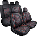 MIROZO Seat Covers for Car,Waterproof Seat Cover Full Set Vehicle Cushion Cover Automotive Seat Protector Breathable Universa