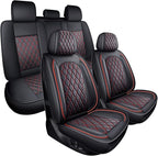 MIROZO Seat Covers for Car,Waterproof Seat Cover Full Set Vehicle Cushion Cover Automotive Seat Protector Breathable Universa