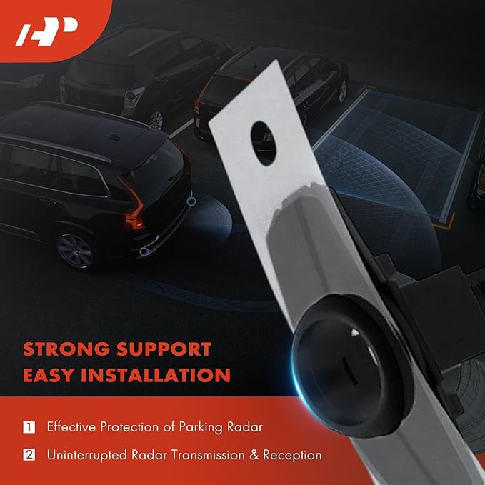 A-Premium 4-PC Rear Inner and Outer Parking Assist Sensor Retainer Bezels Compatible with Toyota Models - Tundra 2022 2023 20