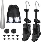 eachway Shoe Stretcher Shoe Trees,Adjustable Length & Width for Men and Women (S (for Women's 5.5-10) Black)