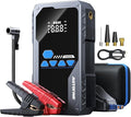 AUTOONE 6000A Jump Starter with Air Compressor (All Gas/10L Diesel), 150PSI Car Jumper Starter Portable, Jump Box Tire