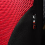 Flying Banner Car Seat Covers Front Seats and Rear Bench Mesh Fabric Rear Bench Split Polyester Cover Easy Installation SUV C